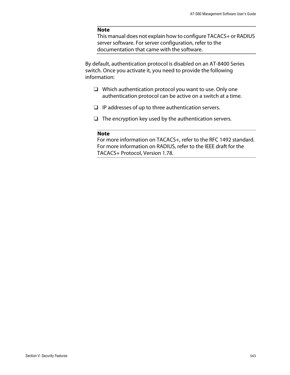 Allied Telesis AT-S60 User Manual | Page 543 / 858