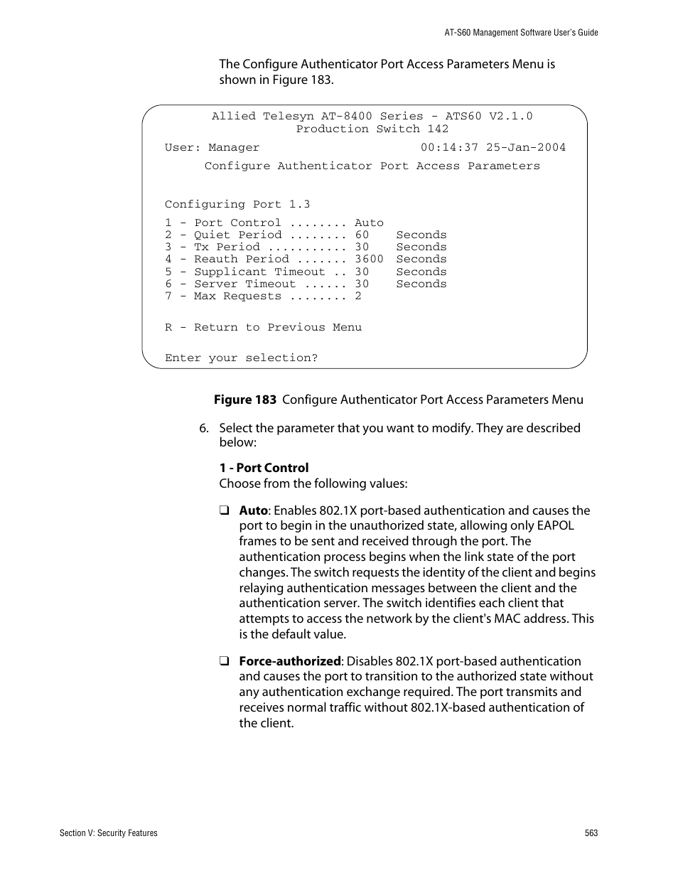 Allied Telesis AT-S60 User Manual | Page 563 / 858