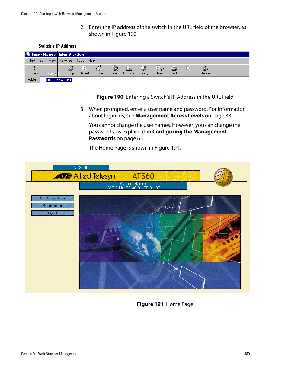 Allied Telesis AT-S60 User Manual | Page 580 / 858