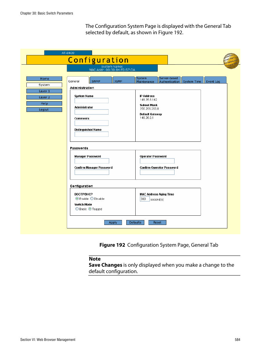 Allied Telesis AT-S60 User Manual | Page 584 / 858