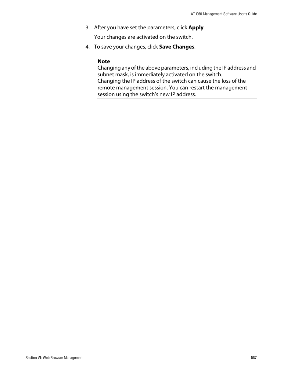 Allied Telesis AT-S60 User Manual | Page 587 / 858
