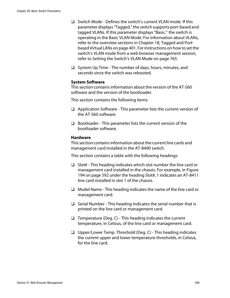 Allied Telesis AT-S60 User Manual | Page 594 / 858