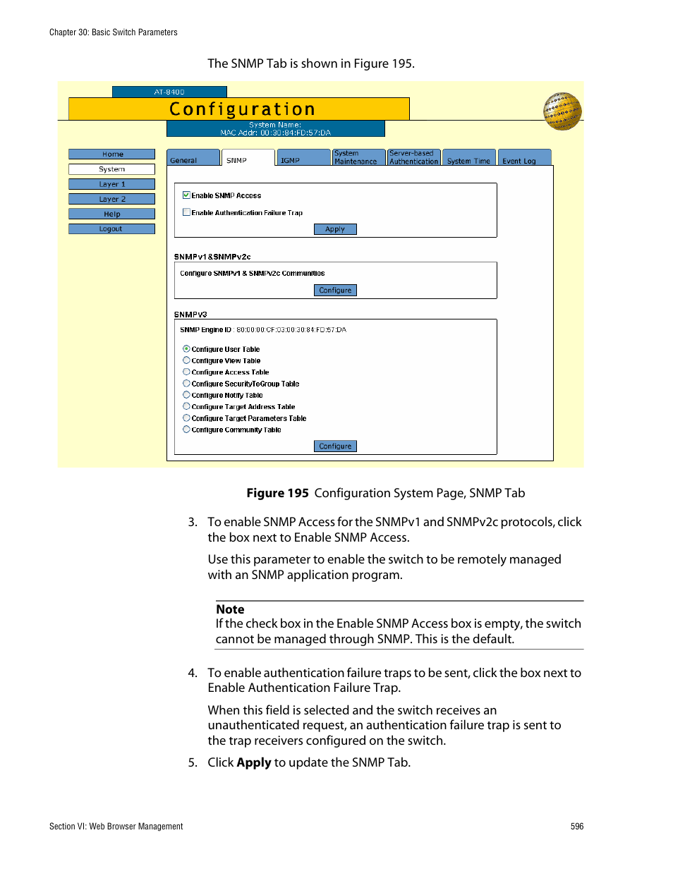 Allied Telesis AT-S60 User Manual | Page 596 / 858