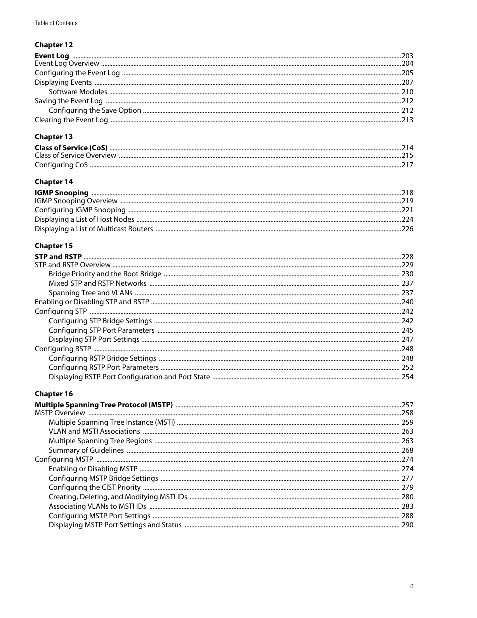 Allied Telesis AT-S60 User Manual | Page 6 / 858