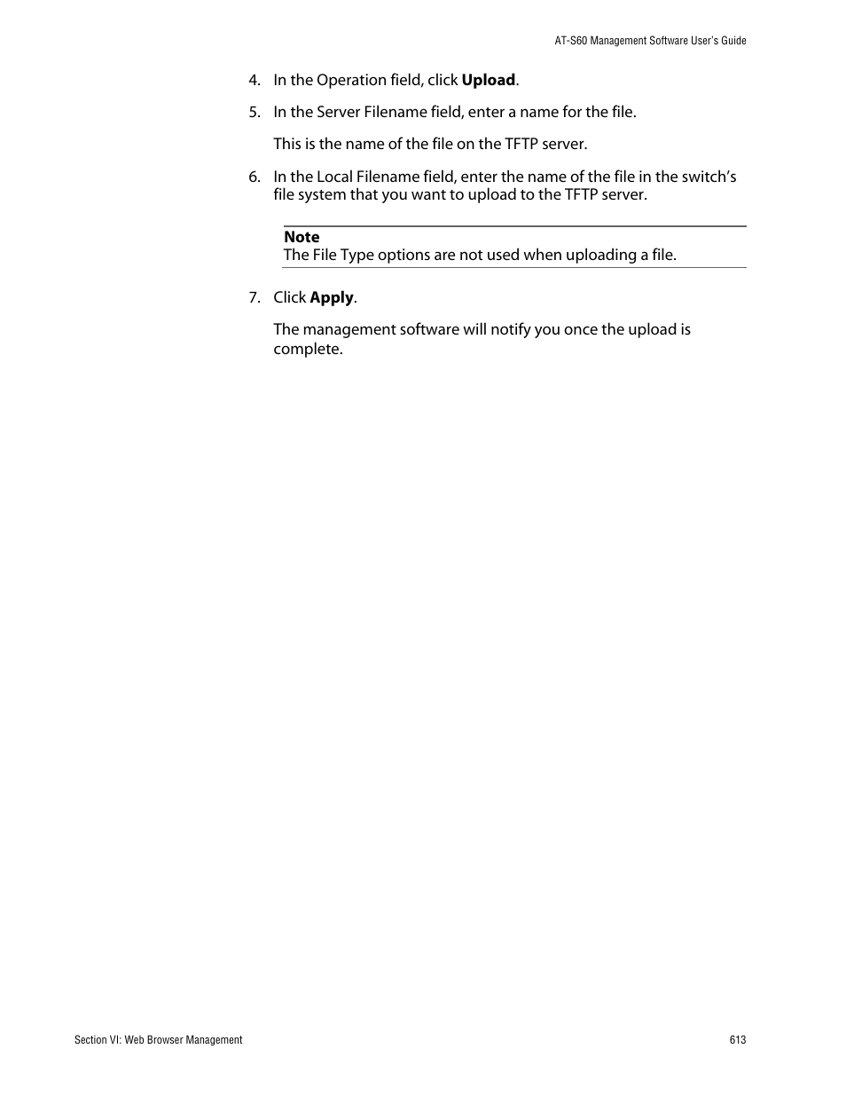 Allied Telesis AT-S60 User Manual | Page 613 / 858