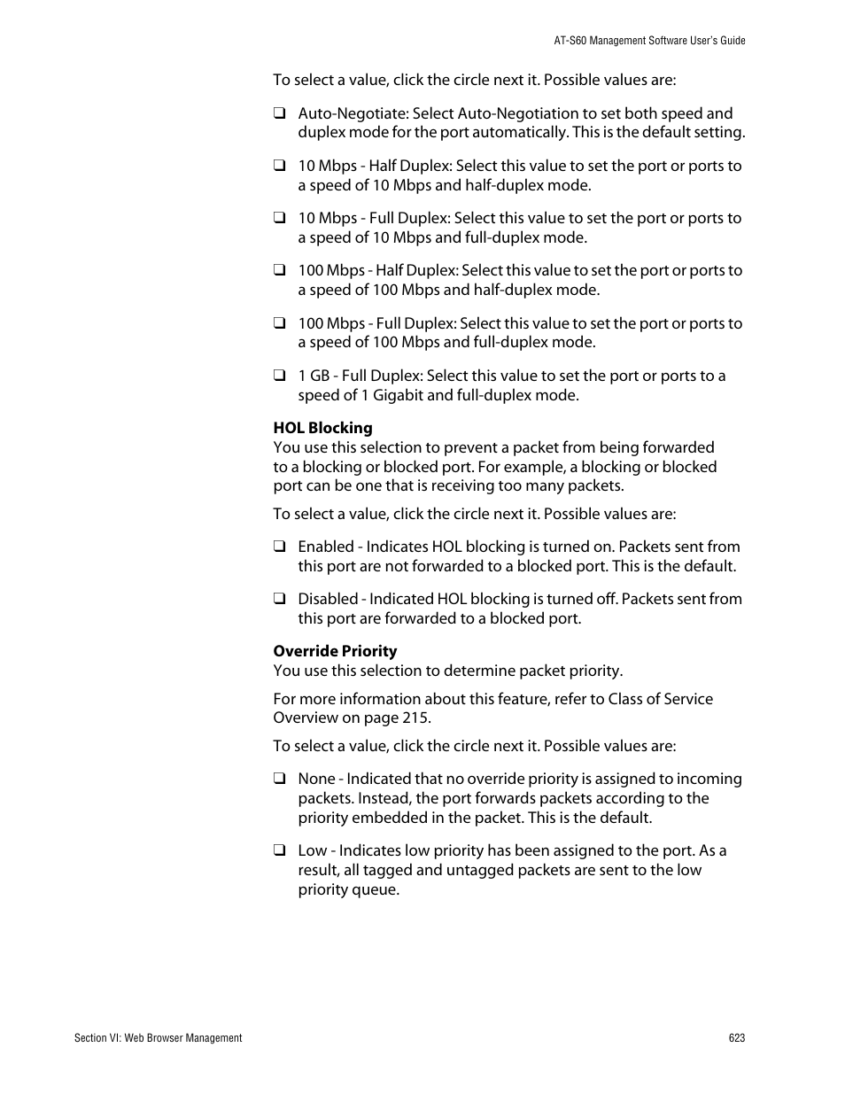 Allied Telesis AT-S60 User Manual | Page 623 / 858