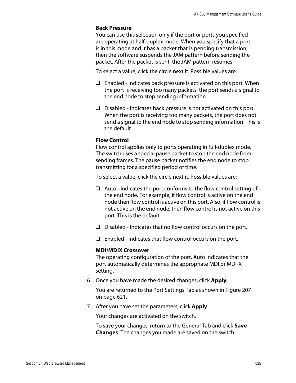 Allied Telesis AT-S60 User Manual | Page 625 / 858