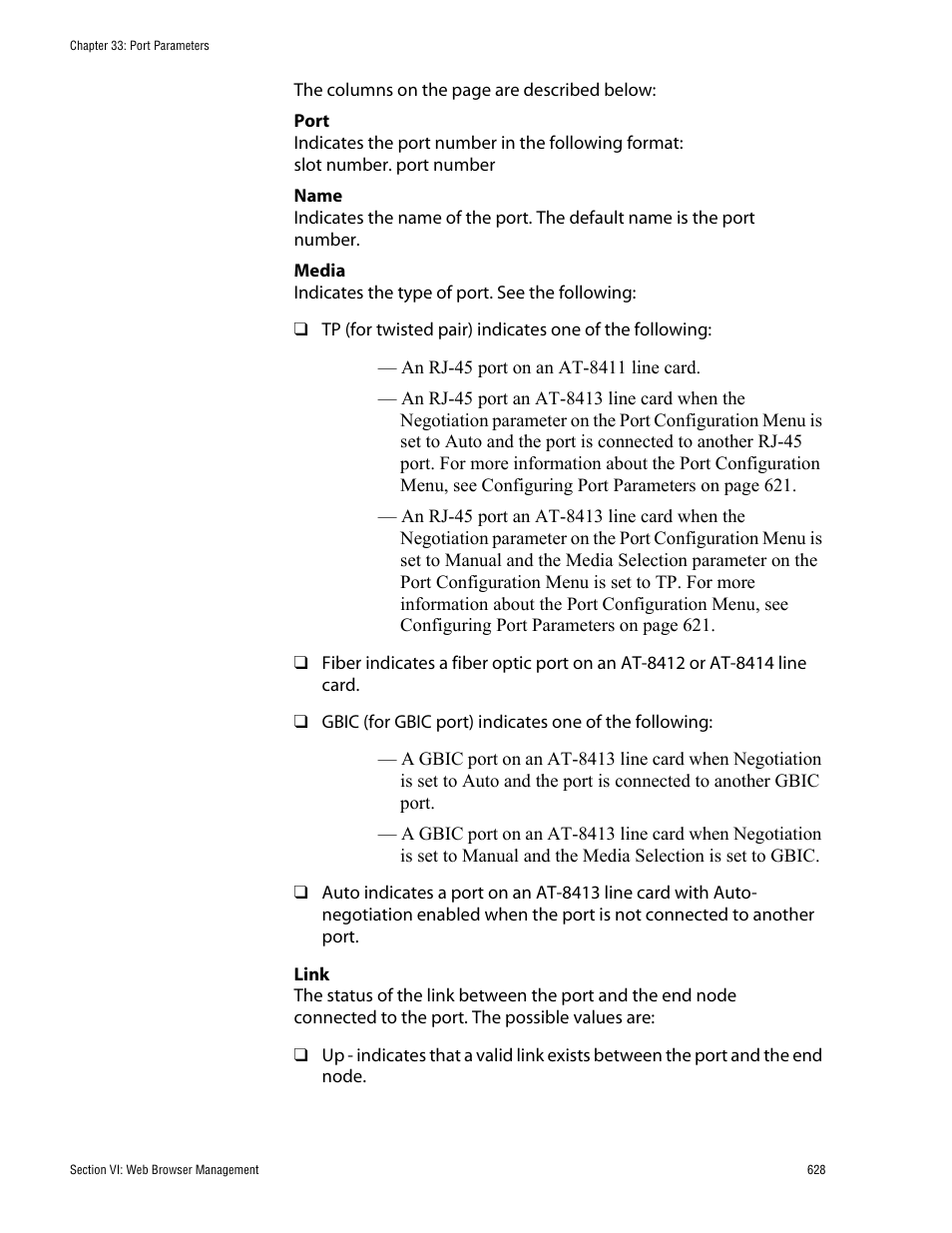 Allied Telesis AT-S60 User Manual | Page 628 / 858