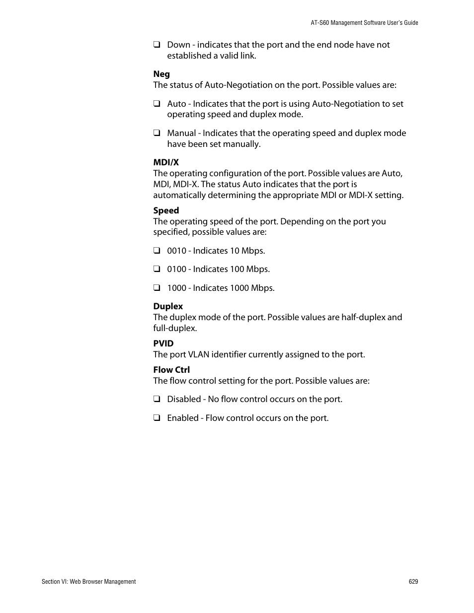 Allied Telesis AT-S60 User Manual | Page 629 / 858