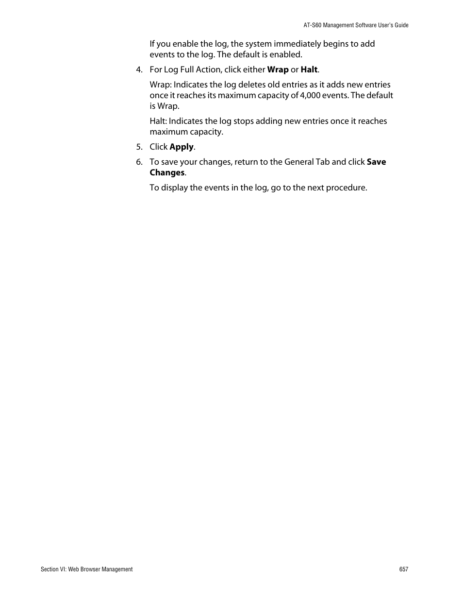 Allied Telesis AT-S60 User Manual | Page 657 / 858