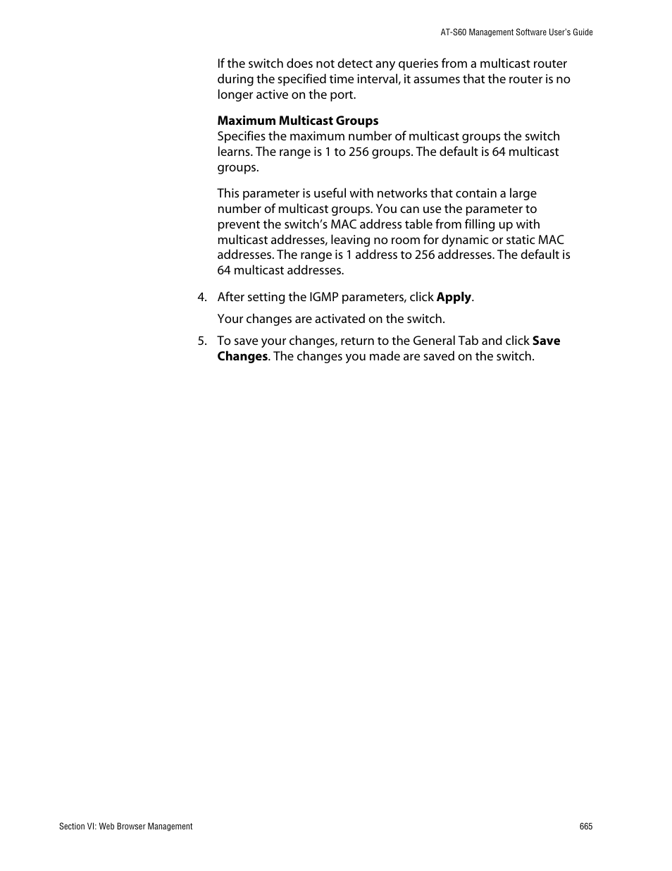 Allied Telesis AT-S60 User Manual | Page 665 / 858