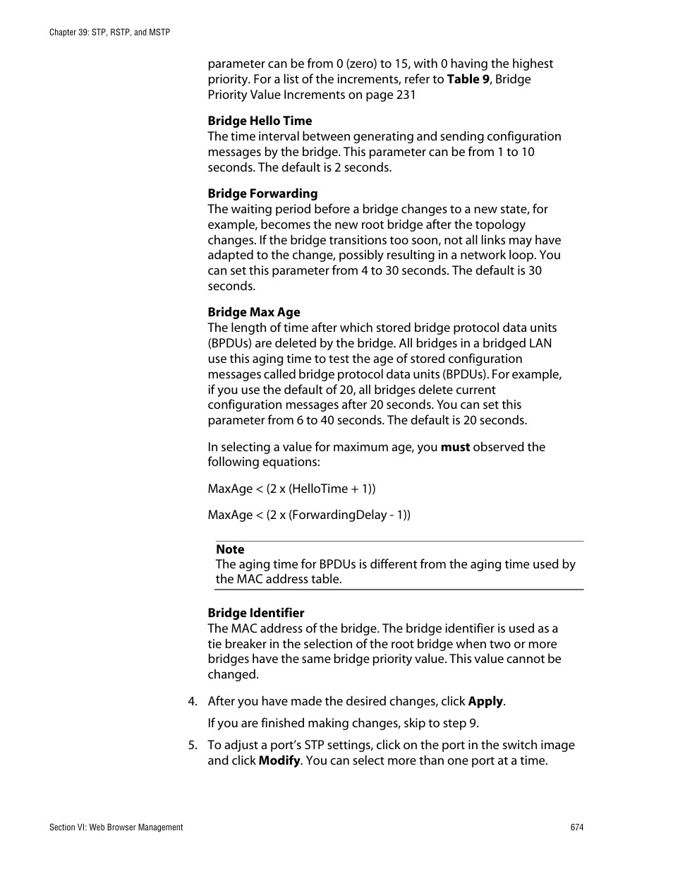 Allied Telesis AT-S60 User Manual | Page 674 / 858