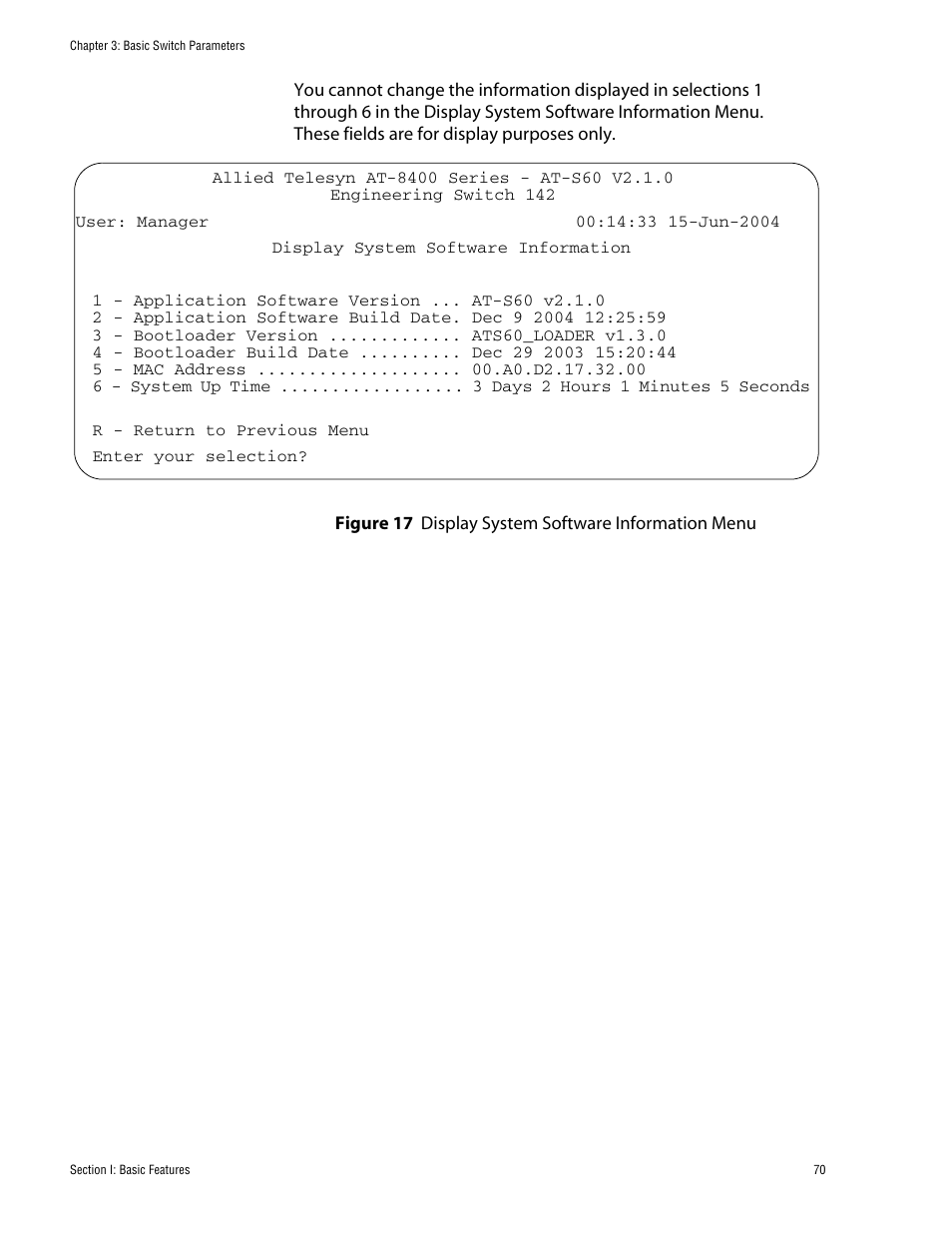 Allied Telesis AT-S60 User Manual | Page 70 / 858