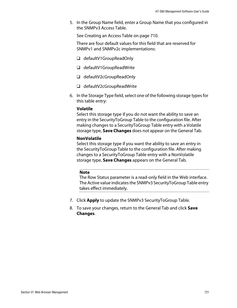 Allied Telesis AT-S60 User Manual | Page 721 / 858
