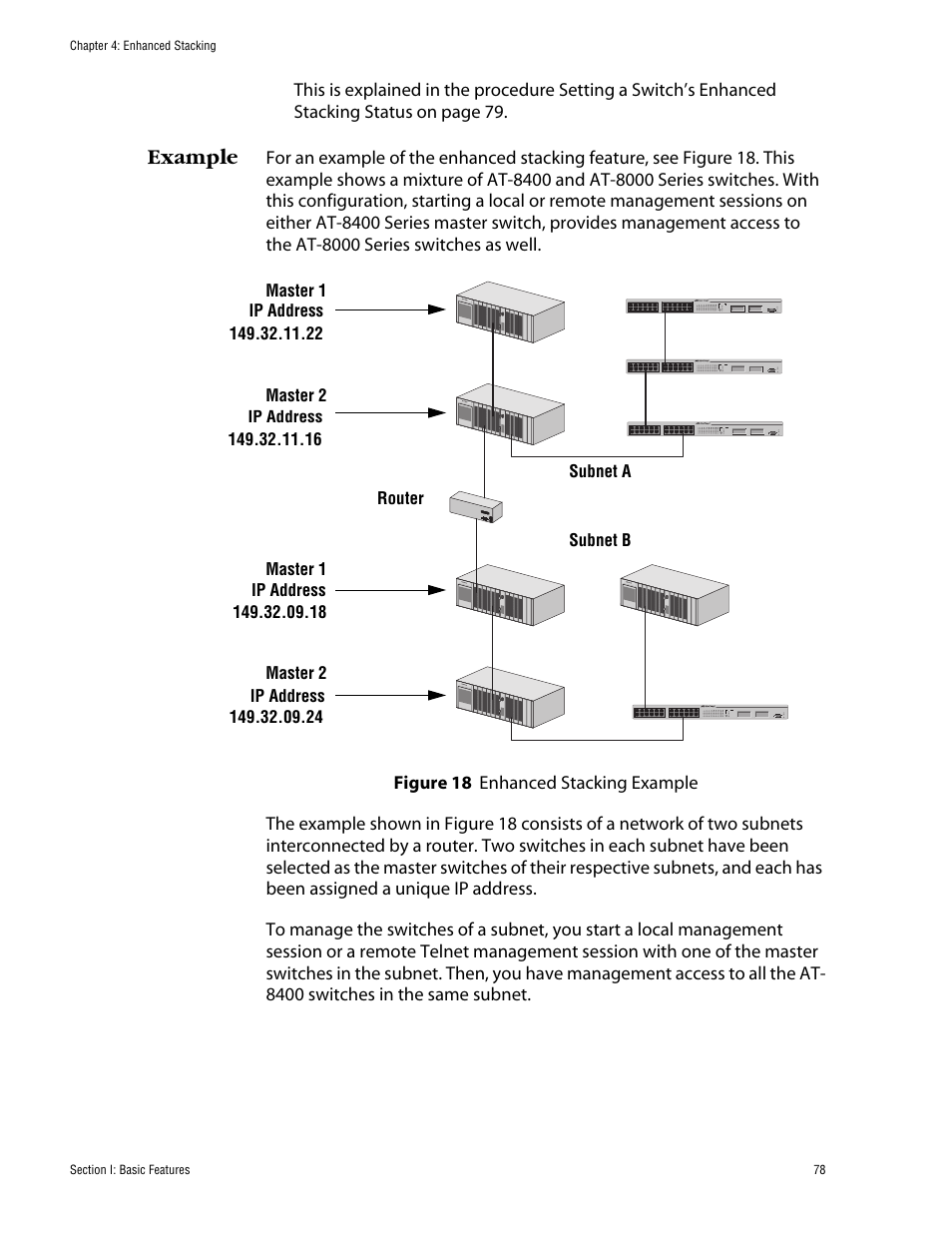 Example | Allied Telesis AT-S60 User Manual | Page 78 / 858