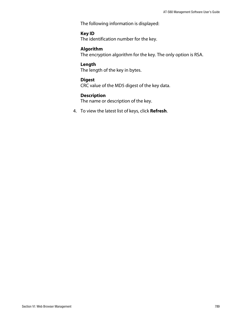 Allied Telesis AT-S60 User Manual | Page 789 / 858