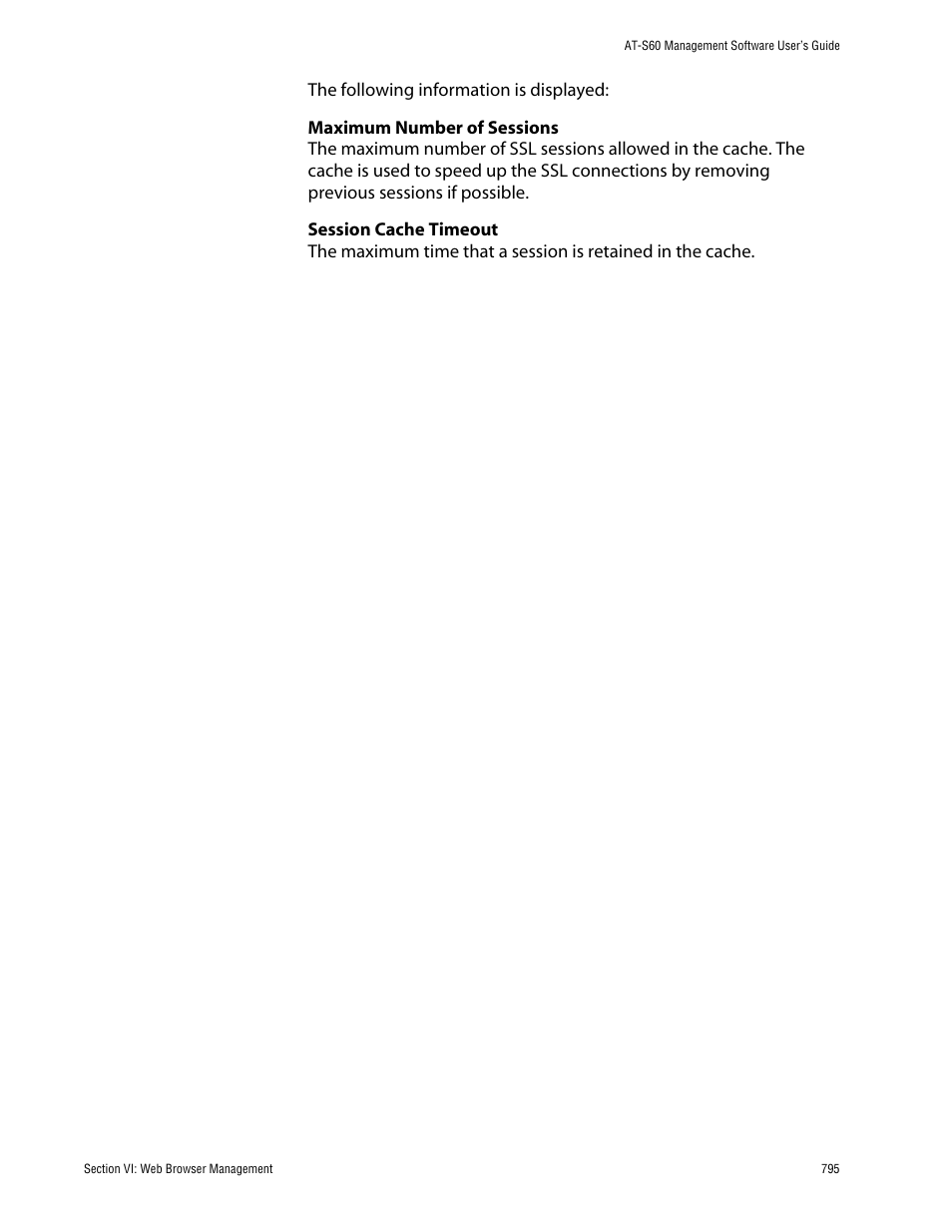 Allied Telesis AT-S60 User Manual | Page 795 / 858