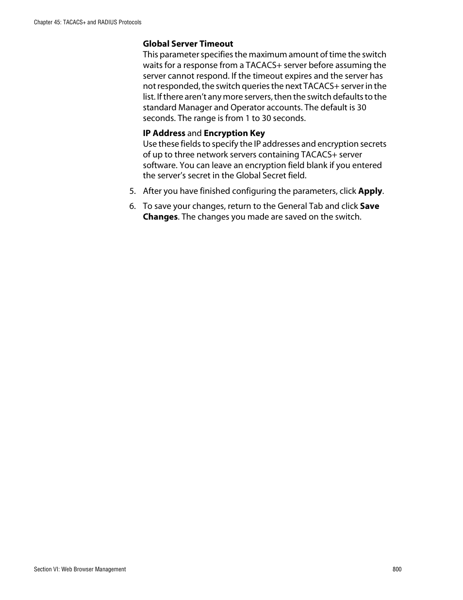 Allied Telesis AT-S60 User Manual | Page 800 / 858