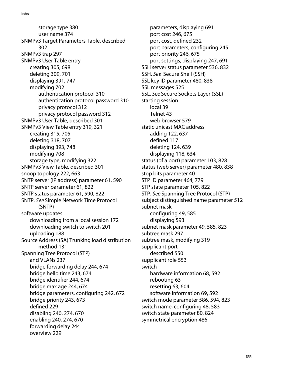 Allied Telesis AT-S60 User Manual | Page 856 / 858