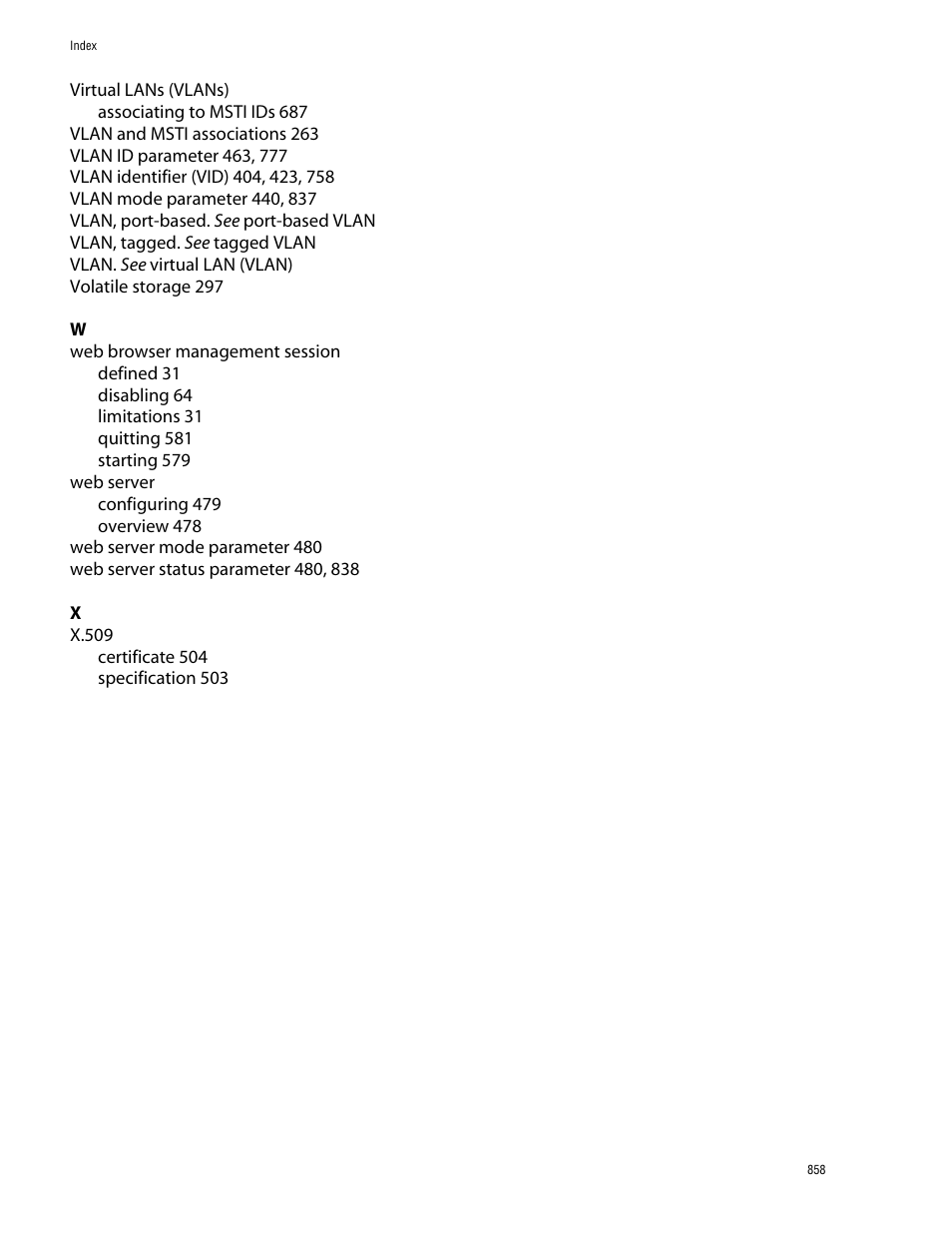 Allied Telesis AT-S60 User Manual | Page 858 / 858