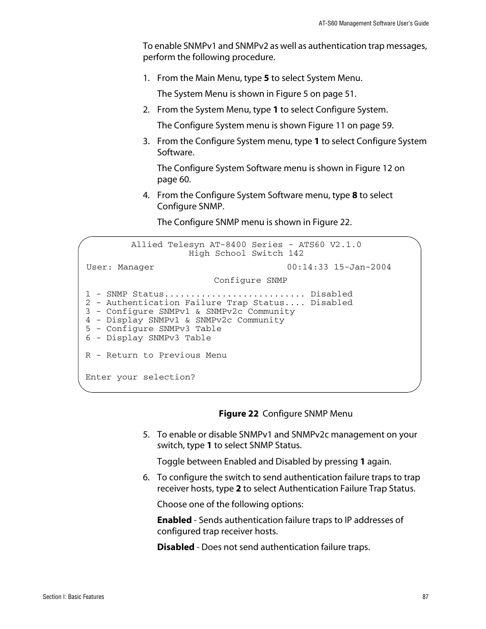 Allied Telesis AT-S60 User Manual | Page 87 / 858