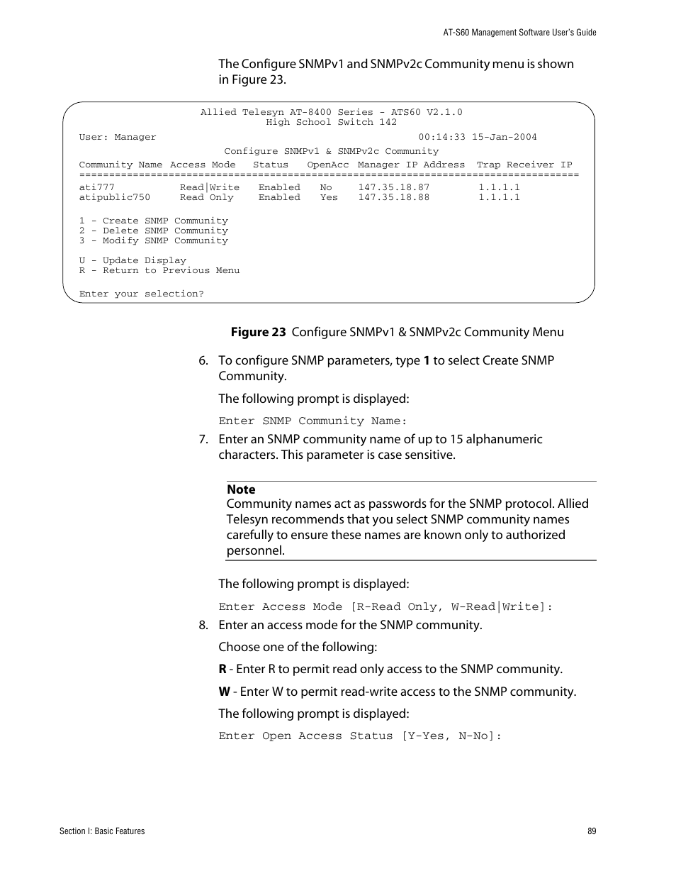 Allied Telesis AT-S60 User Manual | Page 89 / 858