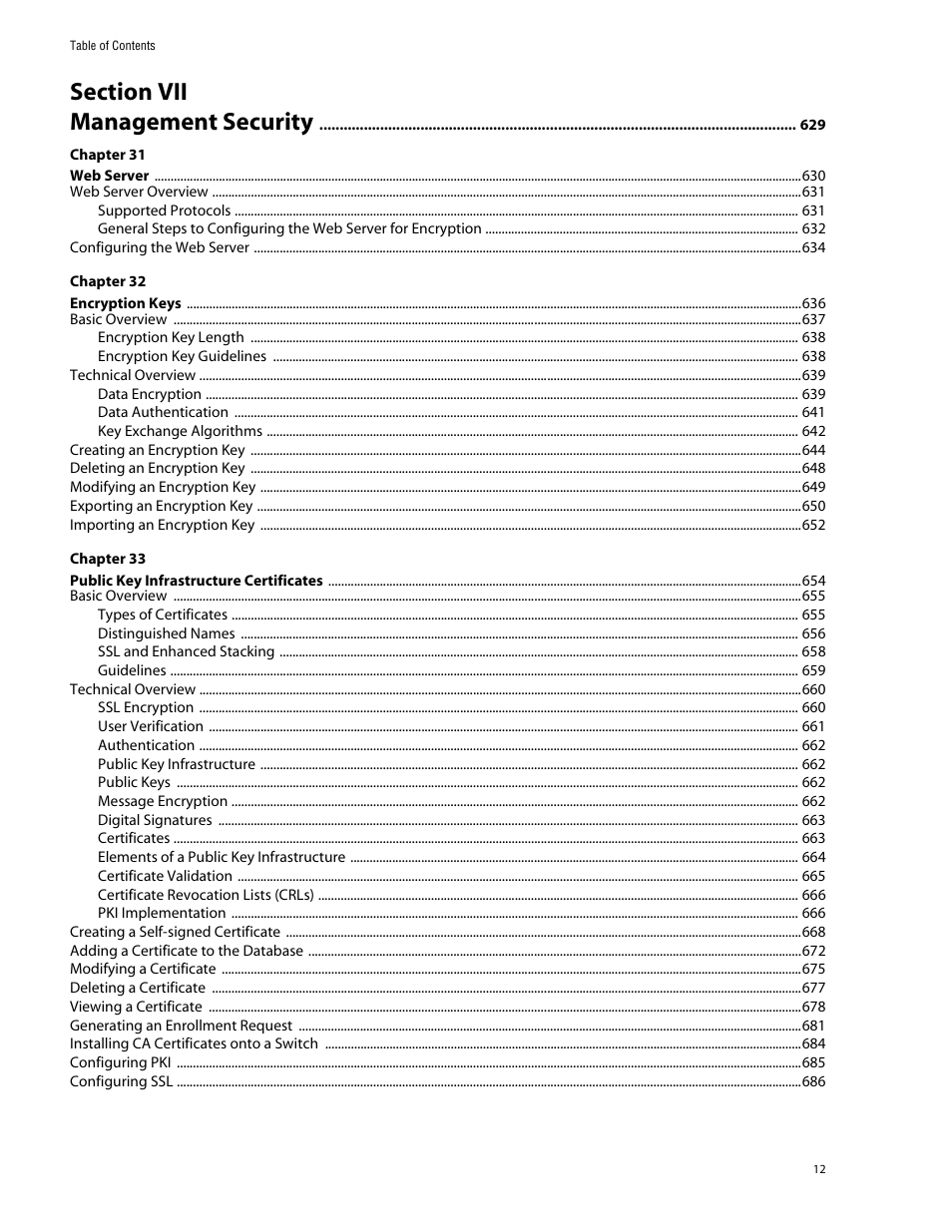 Allied Telesis AT-S62 User Manual | Page 12 / 760