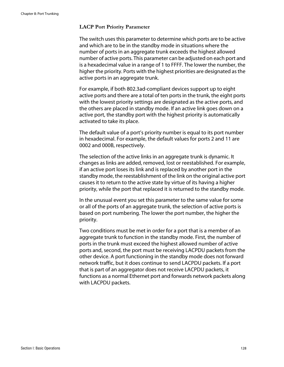 Allied Telesis AT-S62 User Manual | Page 128 / 760