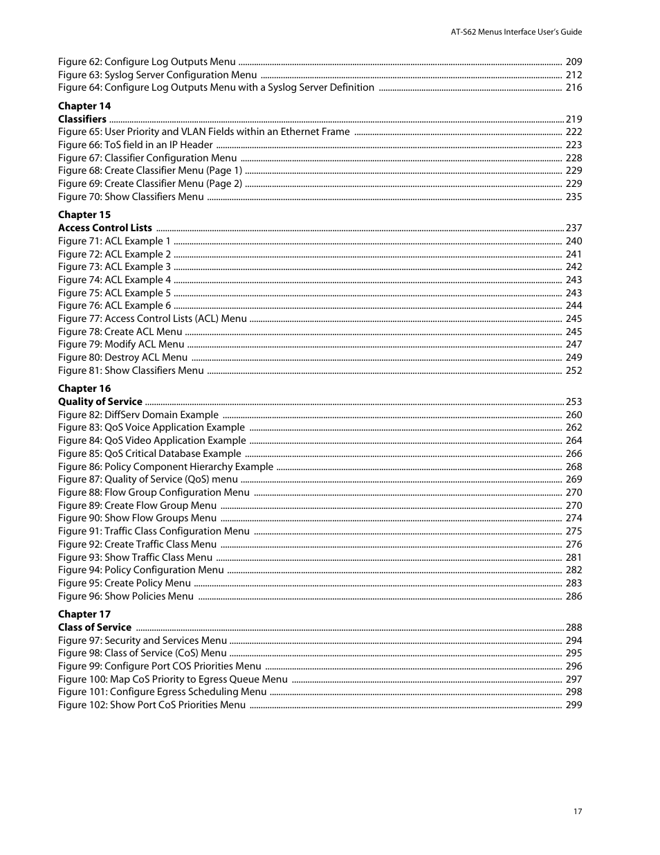 Allied Telesis AT-S62 User Manual | Page 17 / 760