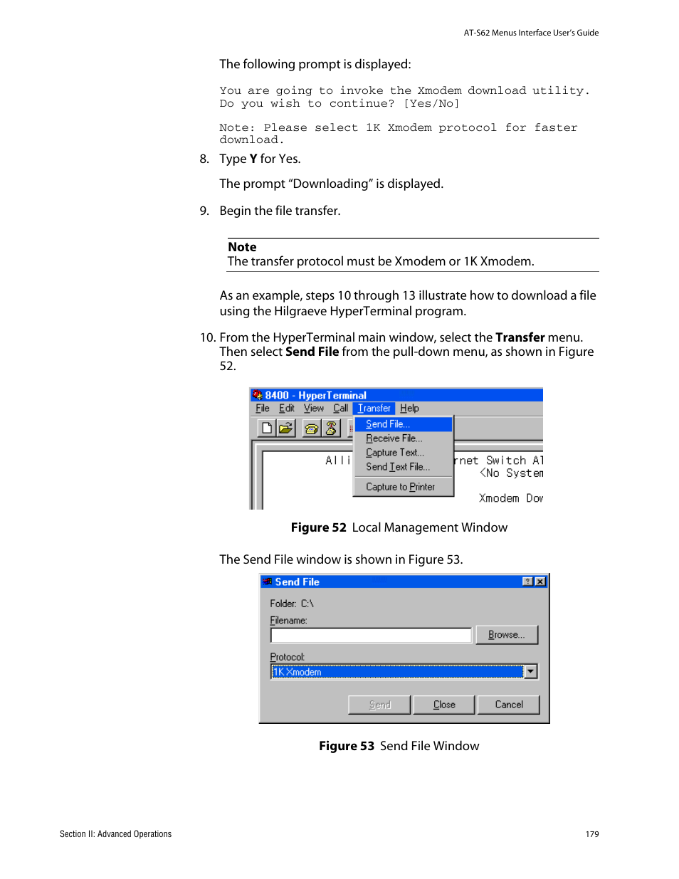 Allied Telesis AT-S62 User Manual | Page 179 / 760