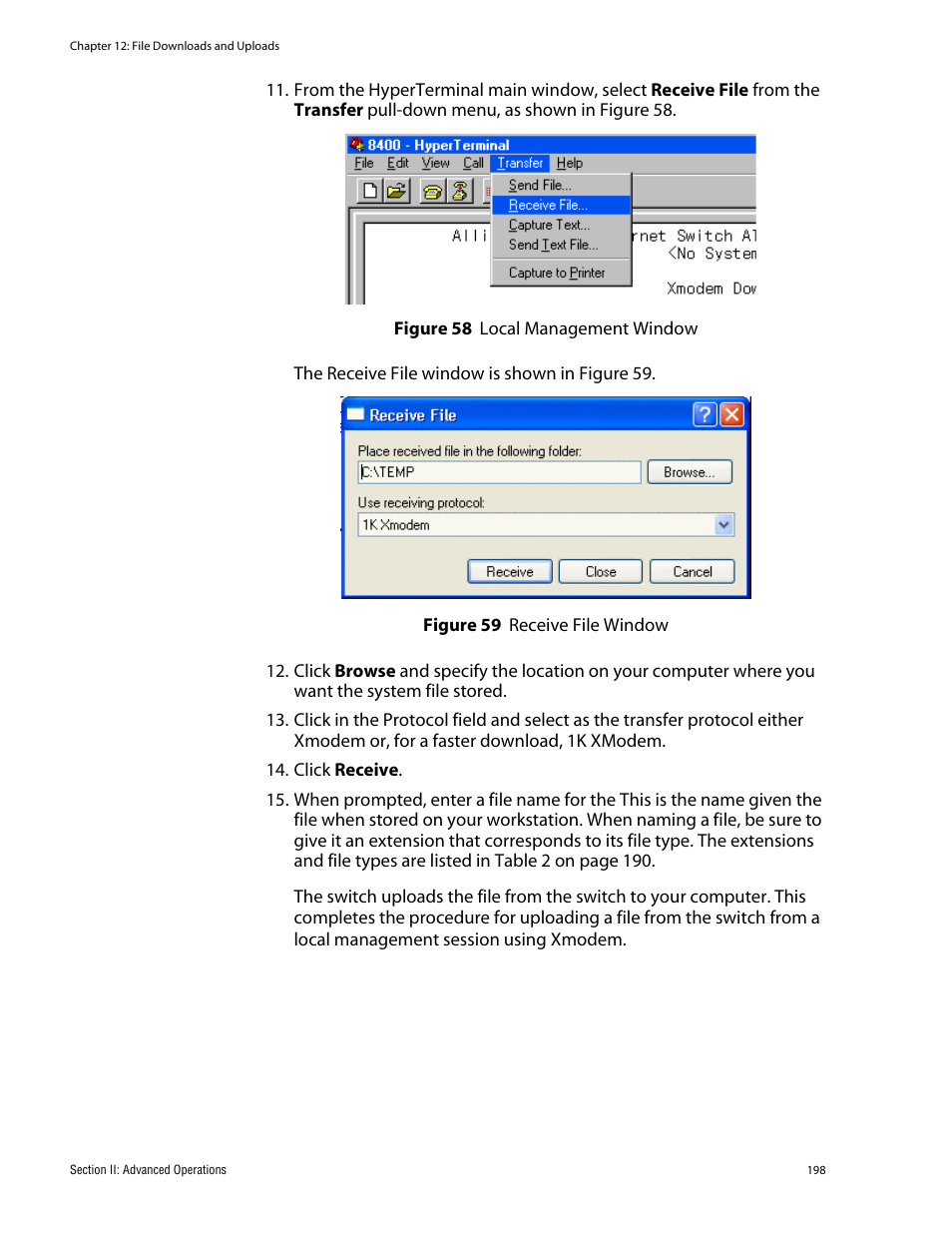 Allied Telesis AT-S62 User Manual | Page 198 / 760