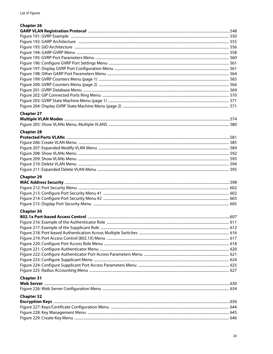 Allied Telesis AT-S62 User Manual | Page 20 / 760