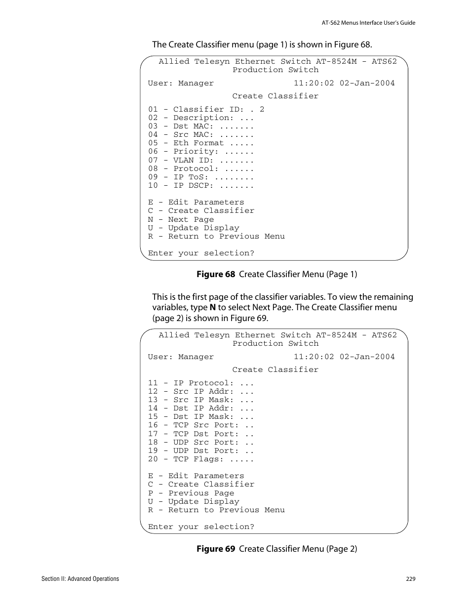 Allied Telesis AT-S62 User Manual | Page 229 / 760