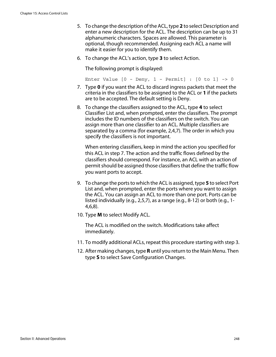 Allied Telesis AT-S62 User Manual | Page 248 / 760