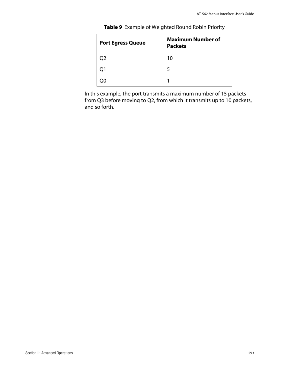 Allied Telesis AT-S62 User Manual | Page 293 / 760
