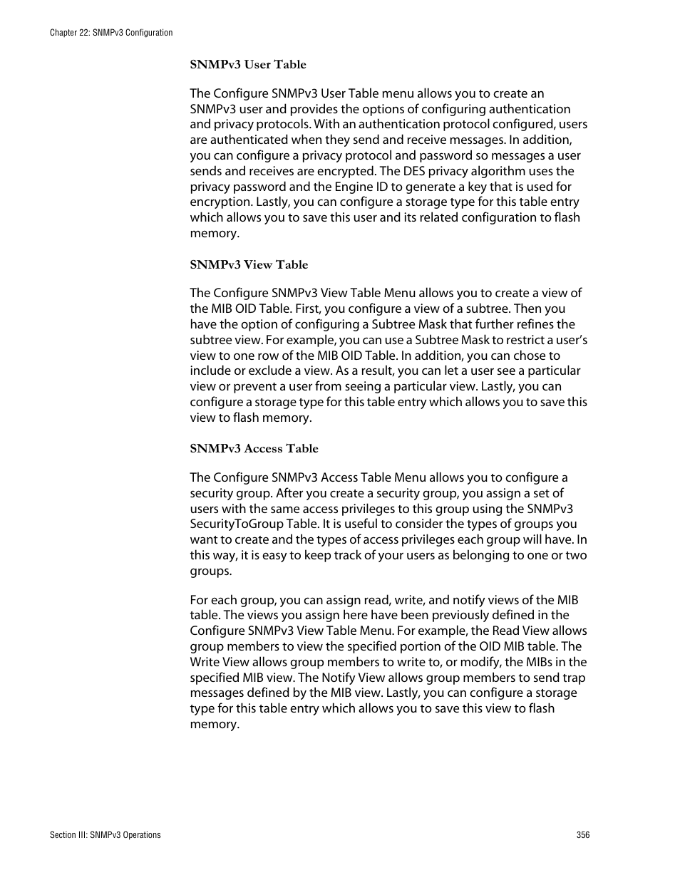Allied Telesis AT-S62 User Manual | Page 356 / 760