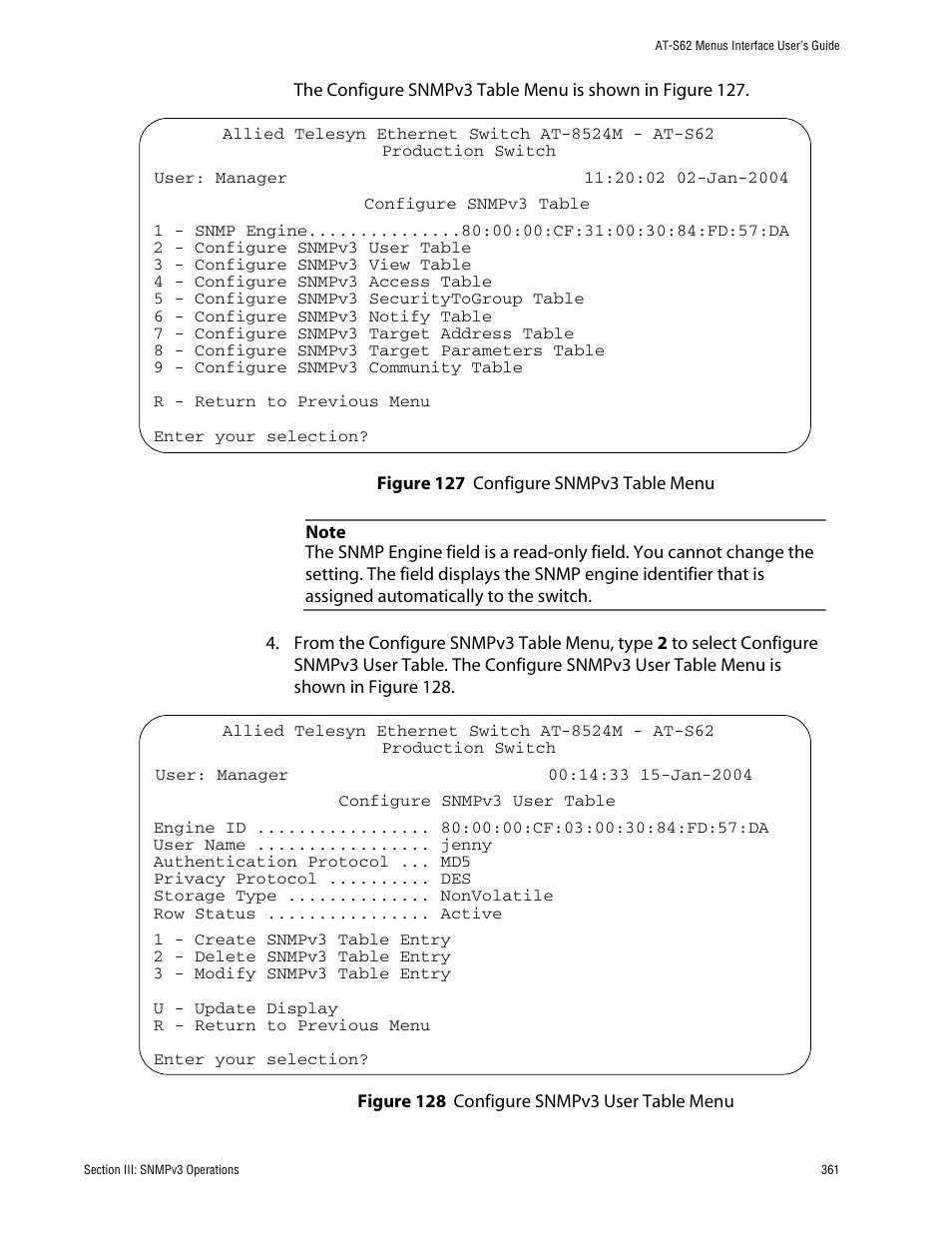 Allied Telesis AT-S62 User Manual | Page 361 / 760