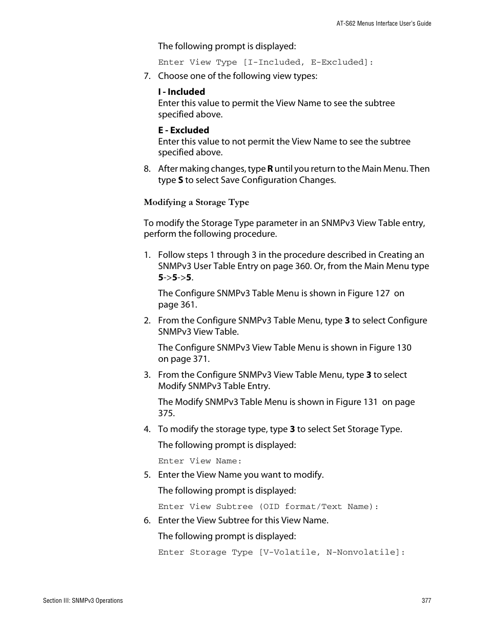 Allied Telesis AT-S62 User Manual | Page 377 / 760