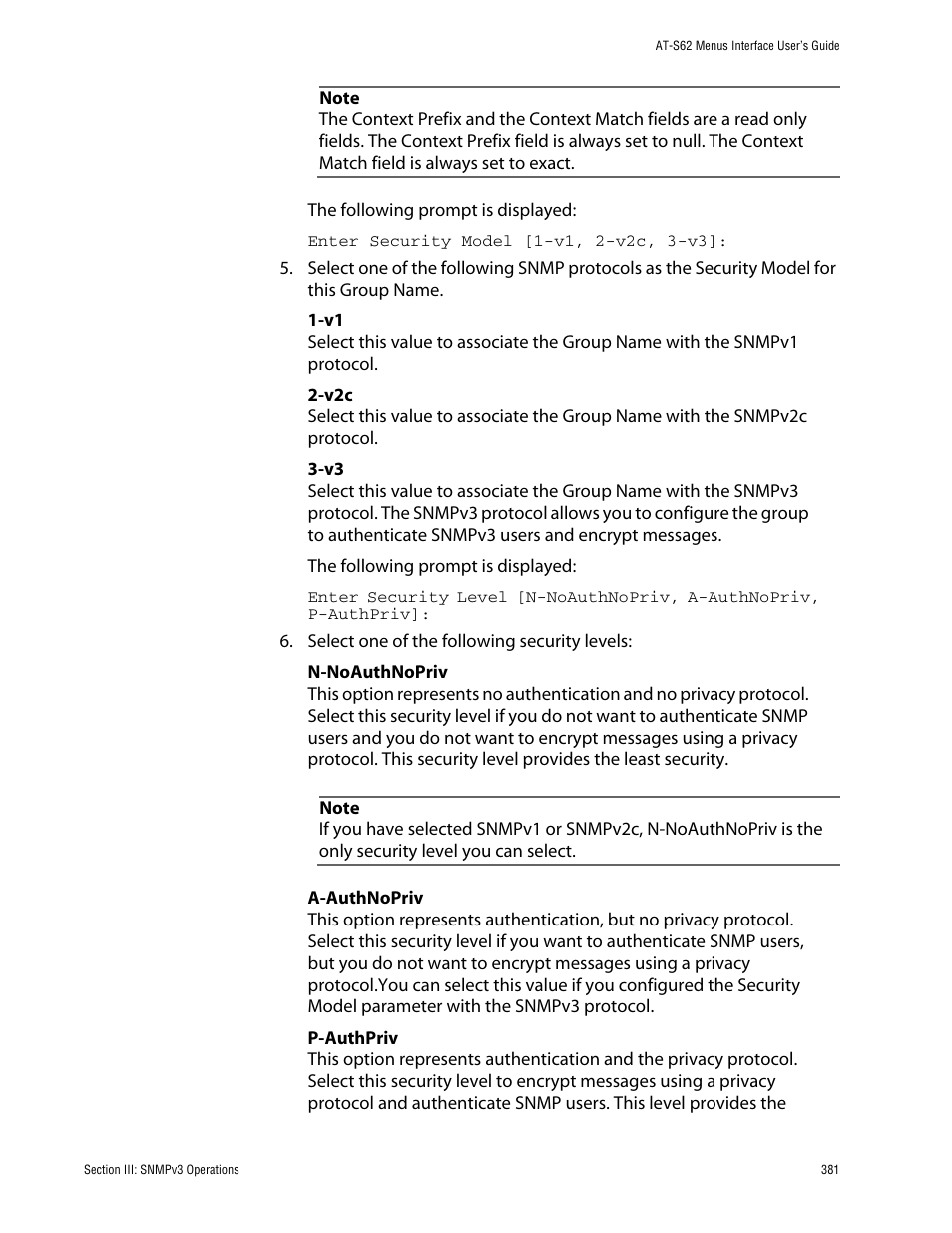 Allied Telesis AT-S62 User Manual | Page 381 / 760