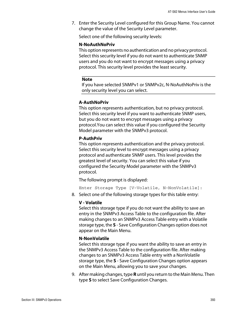 Allied Telesis AT-S62 User Manual | Page 393 / 760