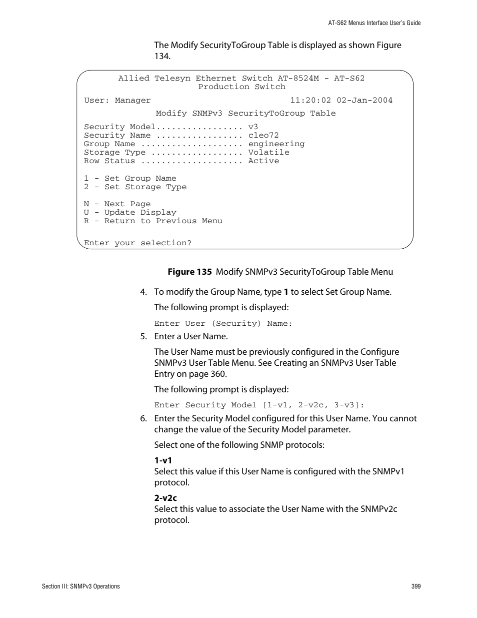 Allied Telesis AT-S62 User Manual | Page 399 / 760