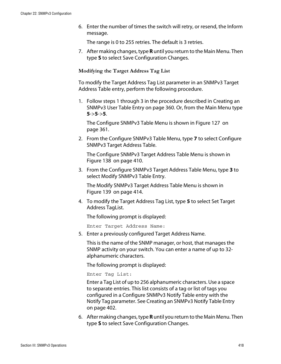 Allied Telesis AT-S62 User Manual | Page 418 / 760