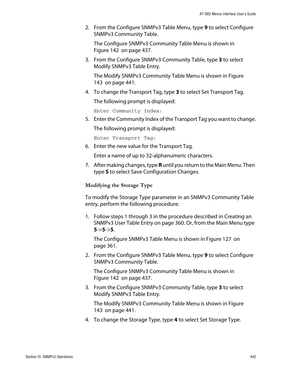 Allied Telesis AT-S62 User Manual | Page 443 / 760