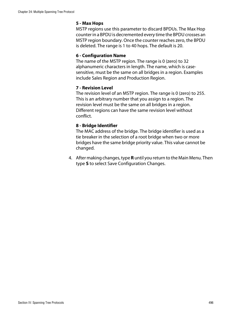 Allied Telesis AT-S62 User Manual | Page 496 / 760