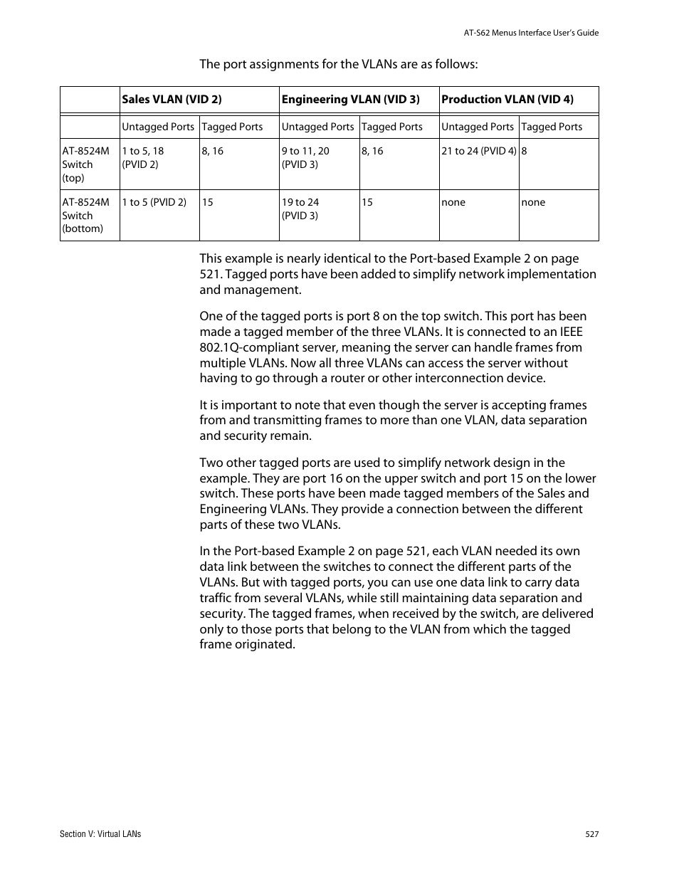 Allied Telesis AT-S62 User Manual | Page 527 / 760