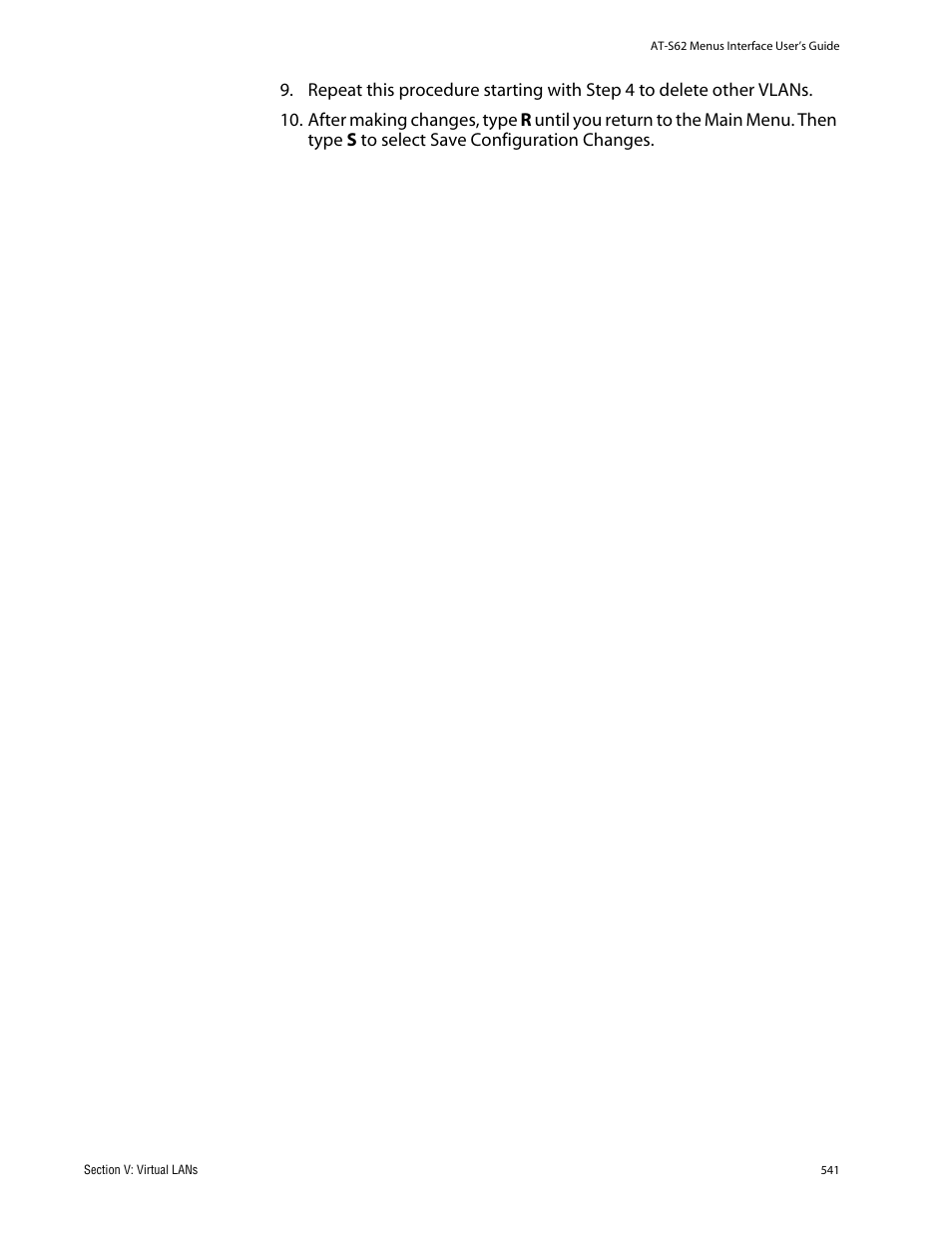 Allied Telesis AT-S62 User Manual | Page 541 / 760