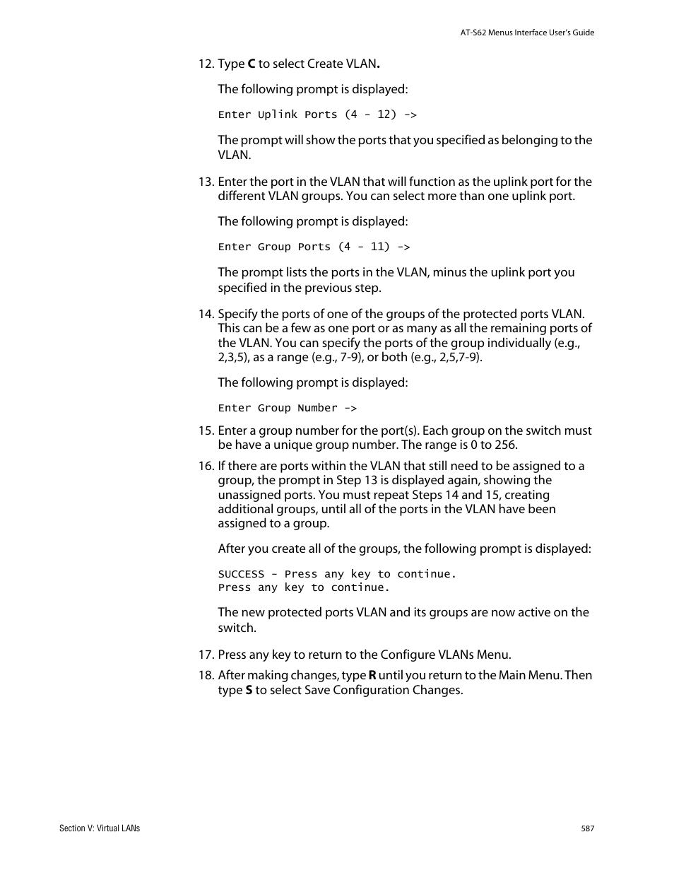 Allied Telesis AT-S62 User Manual | Page 587 / 760