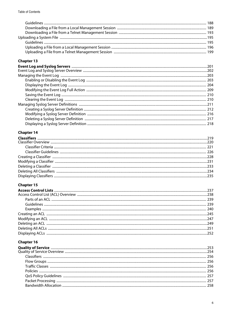 Allied Telesis AT-S62 User Manual | Page 6 / 760