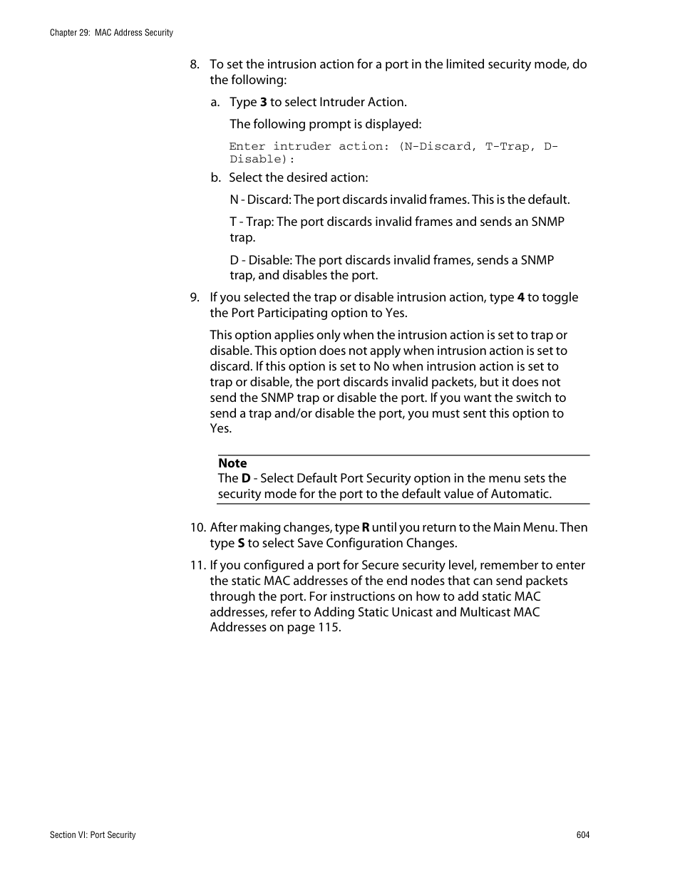 Allied Telesis AT-S62 User Manual | Page 604 / 760