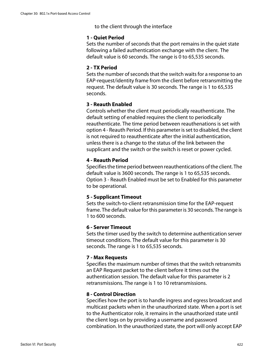 Allied Telesis AT-S62 User Manual | Page 622 / 760